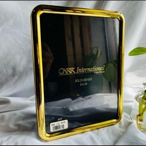 Vintage CAAR International Brass Frame 8x10